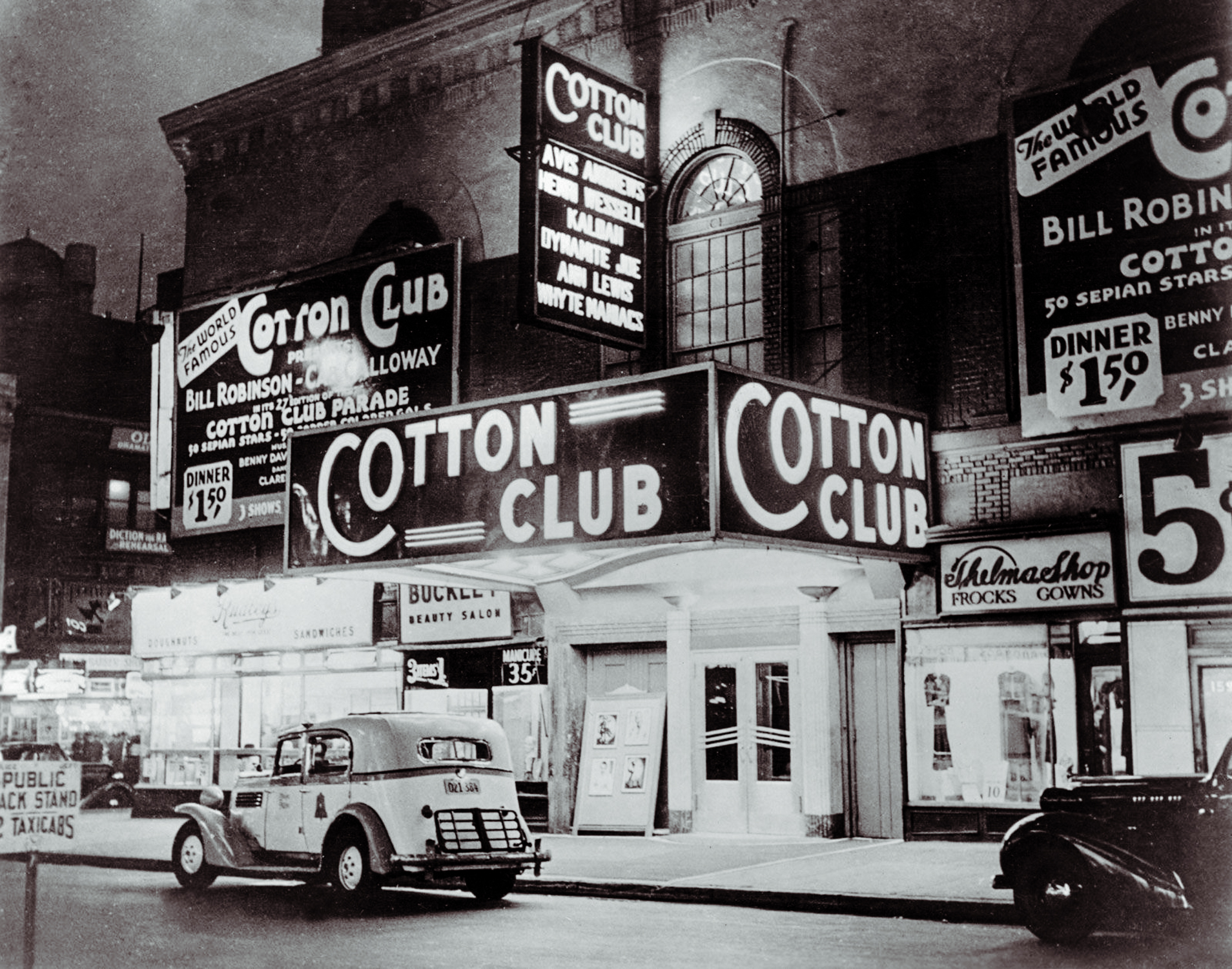 Cotton Club Jazz New York Greenwich Village New York City walking tour