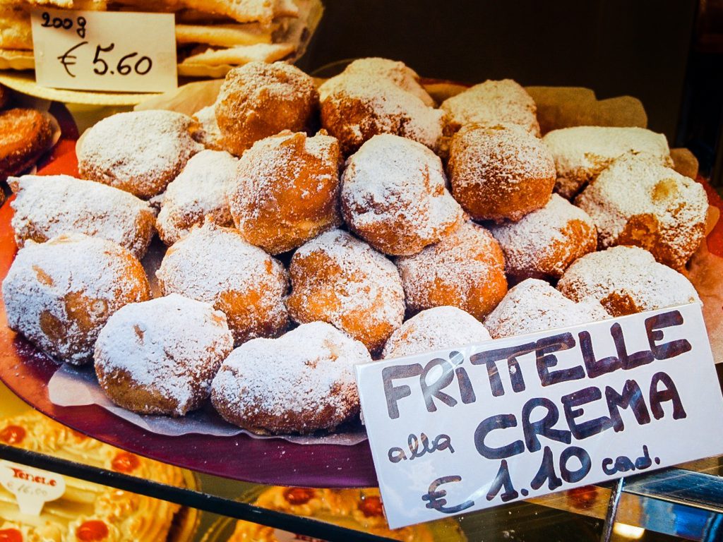 Fritoea tour frittelle Carnevale di Venezia